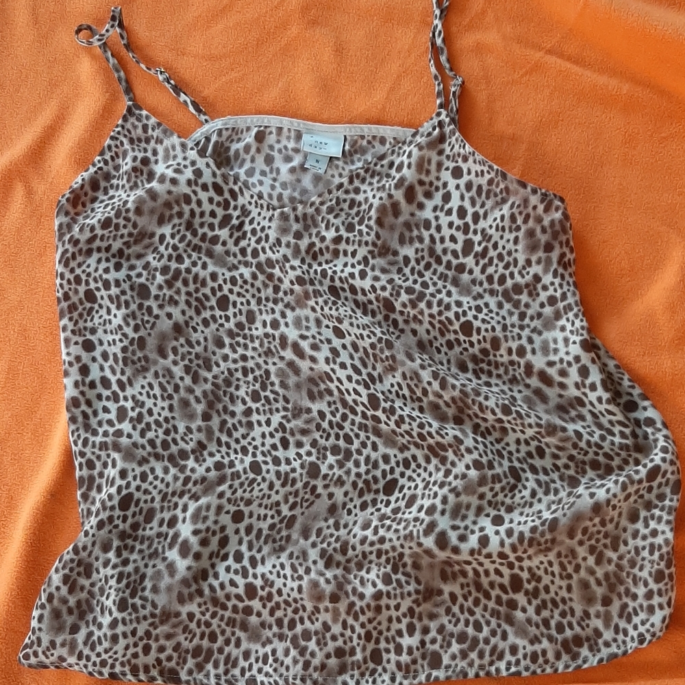 Animal print tank, medium